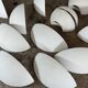 Set of 14 SEDAP plaster wall lights