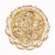 Recessed ceiling lamp, crystal glass design Palwa, Germany, 1970s