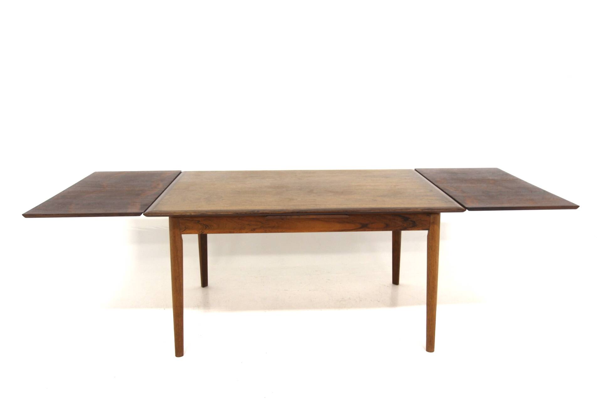 Danish rosewood “portfolio” dining table, 1960s