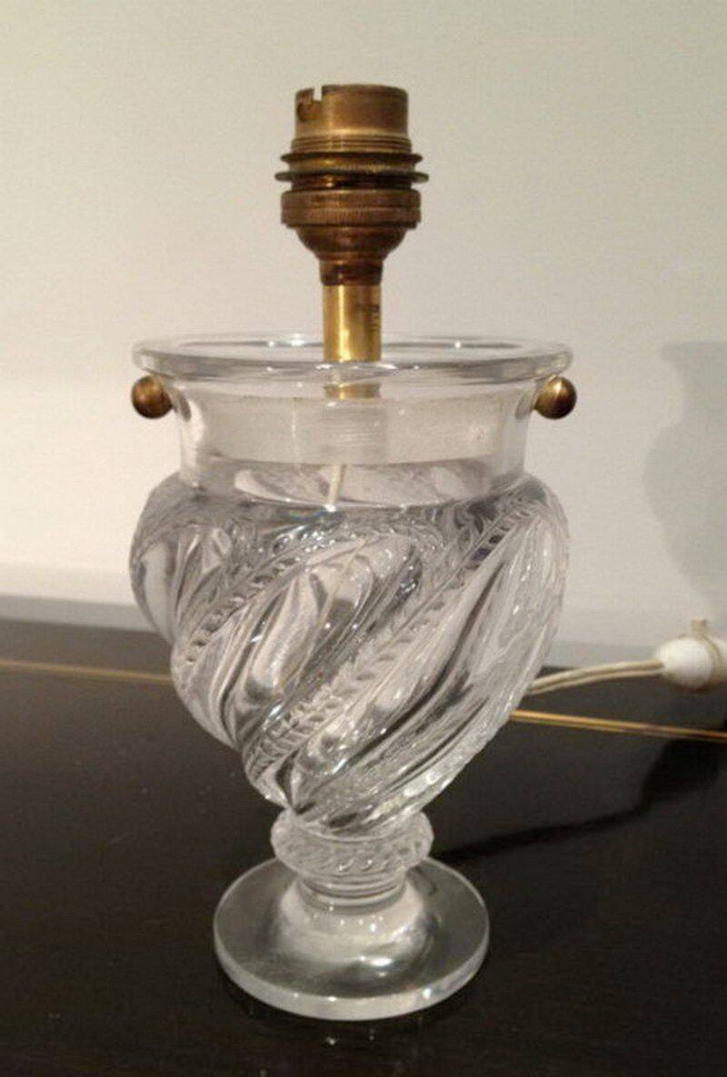 Small glass lamp