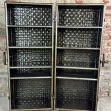 Bar trunk/storage unit in embossed steel 1980