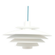 Impressive "Form Light" pendant lamp, Denmark, 1970's