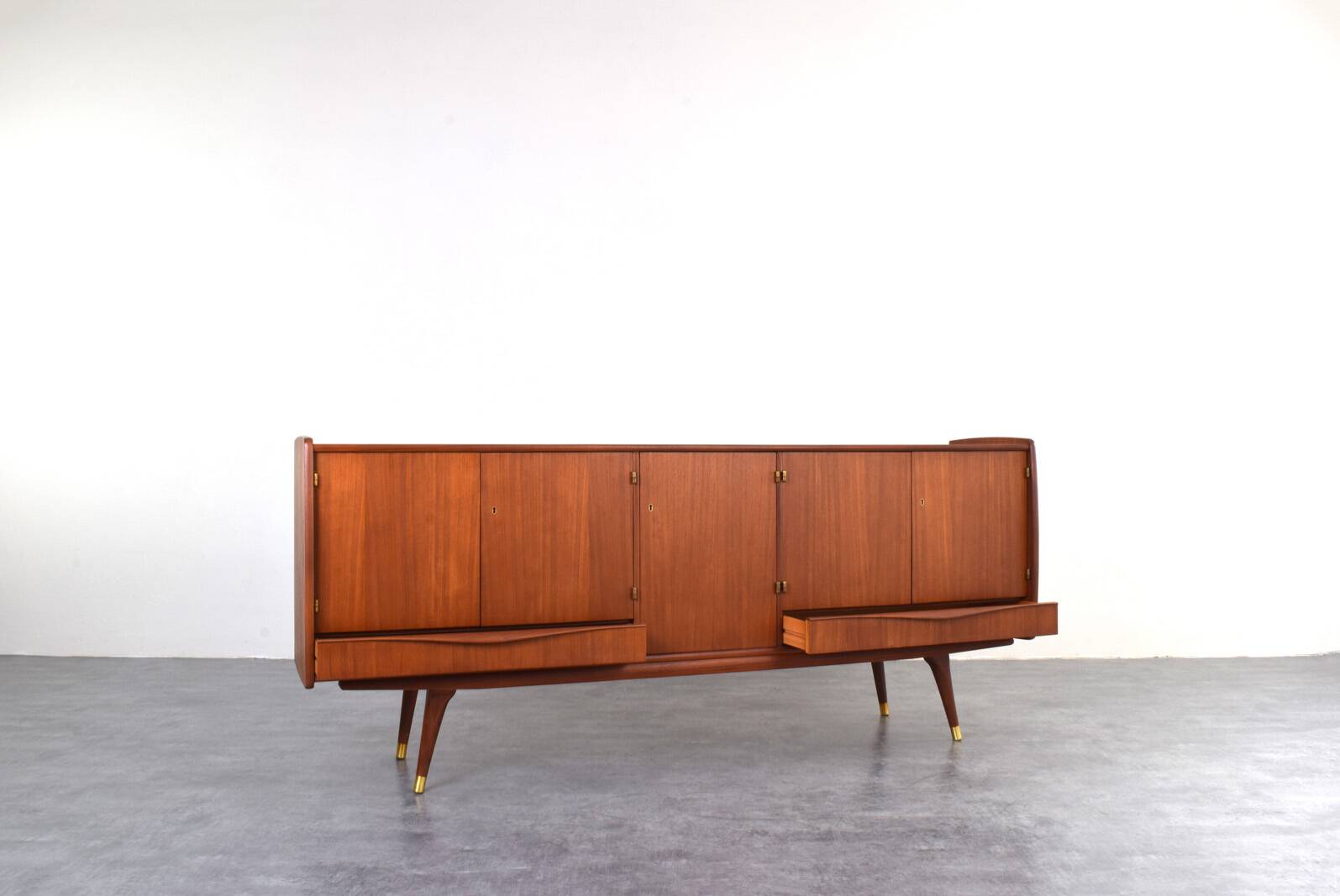 Mid-Century Norwegian Teak Sideboard from Sven Andersen, 1960s