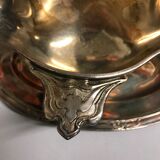 Silver metal steel gravy boat