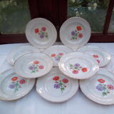 10 hollow plates Beaulieu / Moulin des loups