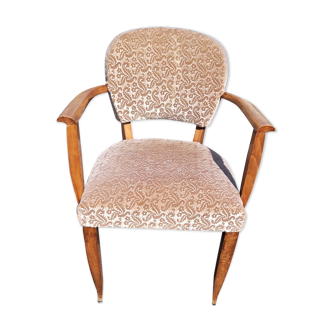 Fauteuil bridge velours