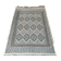 Hand-woven margoum rug in natural wool
