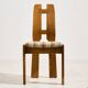 Oak dining chair, set of 4