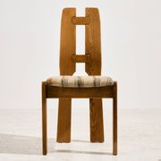 Oak dining chair, set of 4