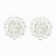 Pair of Mid-Century Bubble Glass Wall Lights by Helena Tynell for Limburg, Germany, 1960s
