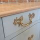 Regency style cherry chest of drawers
