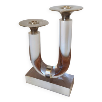 Lucite chandelier 1970