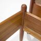 Pair of teak and rattan bed frames by Børge Mogensen