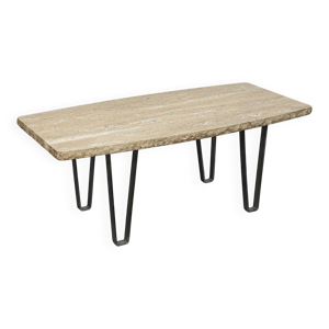 Table basse en travertin, - italie
