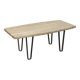 Table basse en travertin, Italie (années 1970)