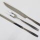 Knife and carving fork box Helmut Alder Amboss 2050, Austria, 1950s