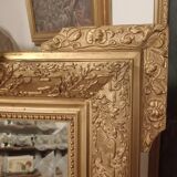 Napoleon III pediment mirror