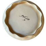 Set of 6 plates with floral pattern