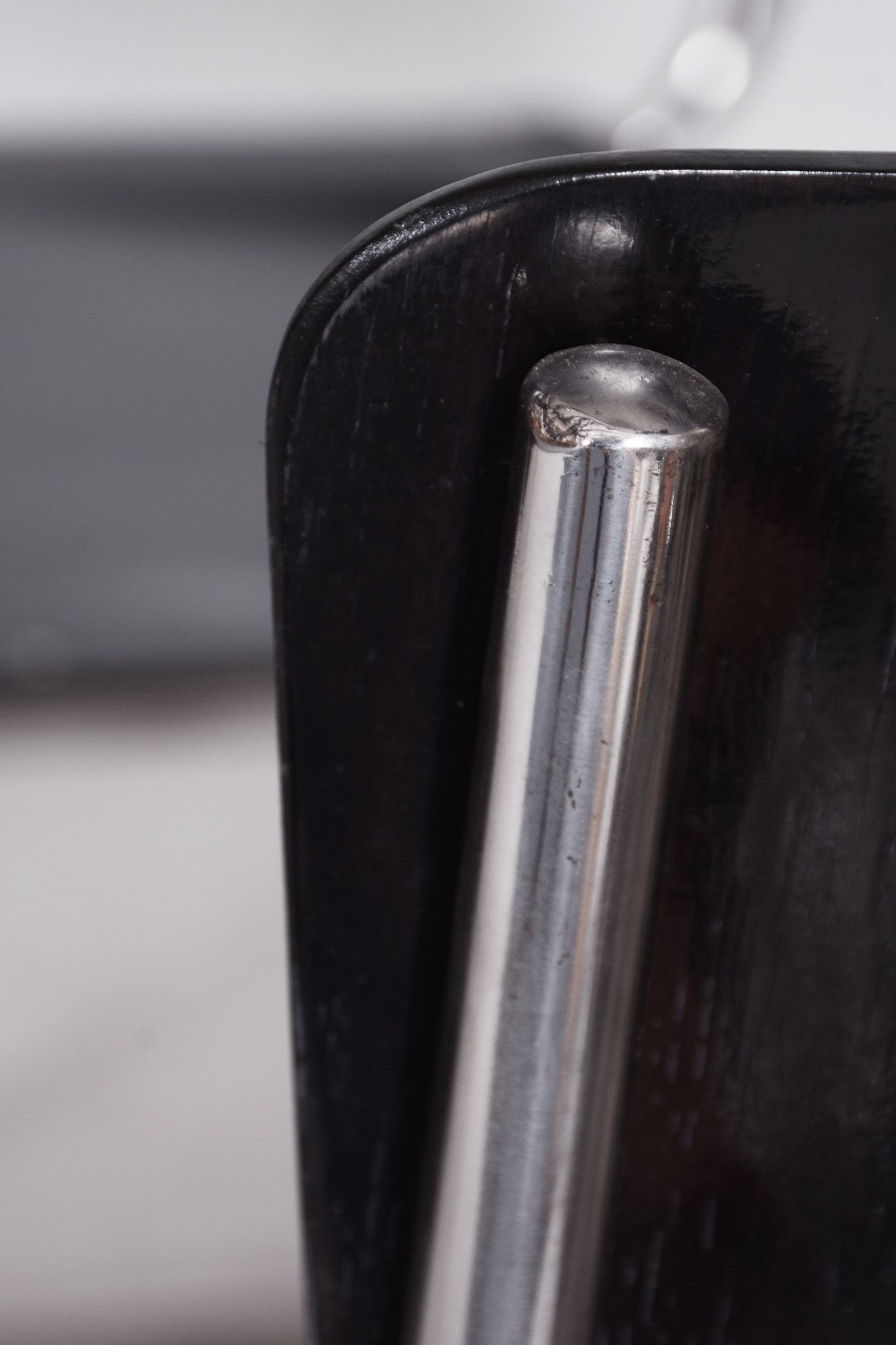 Set of 6 Vintage Bauhaus Chairs, Restored, Gloss, Vichr a Spol, Czechia, 1930s