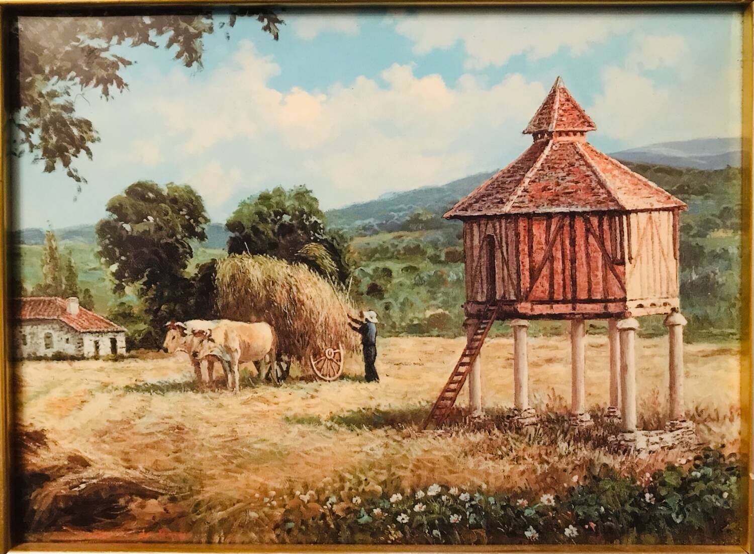 Mogliani France Painting Picture Reproduction