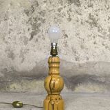 Vintage solid wood table lamp