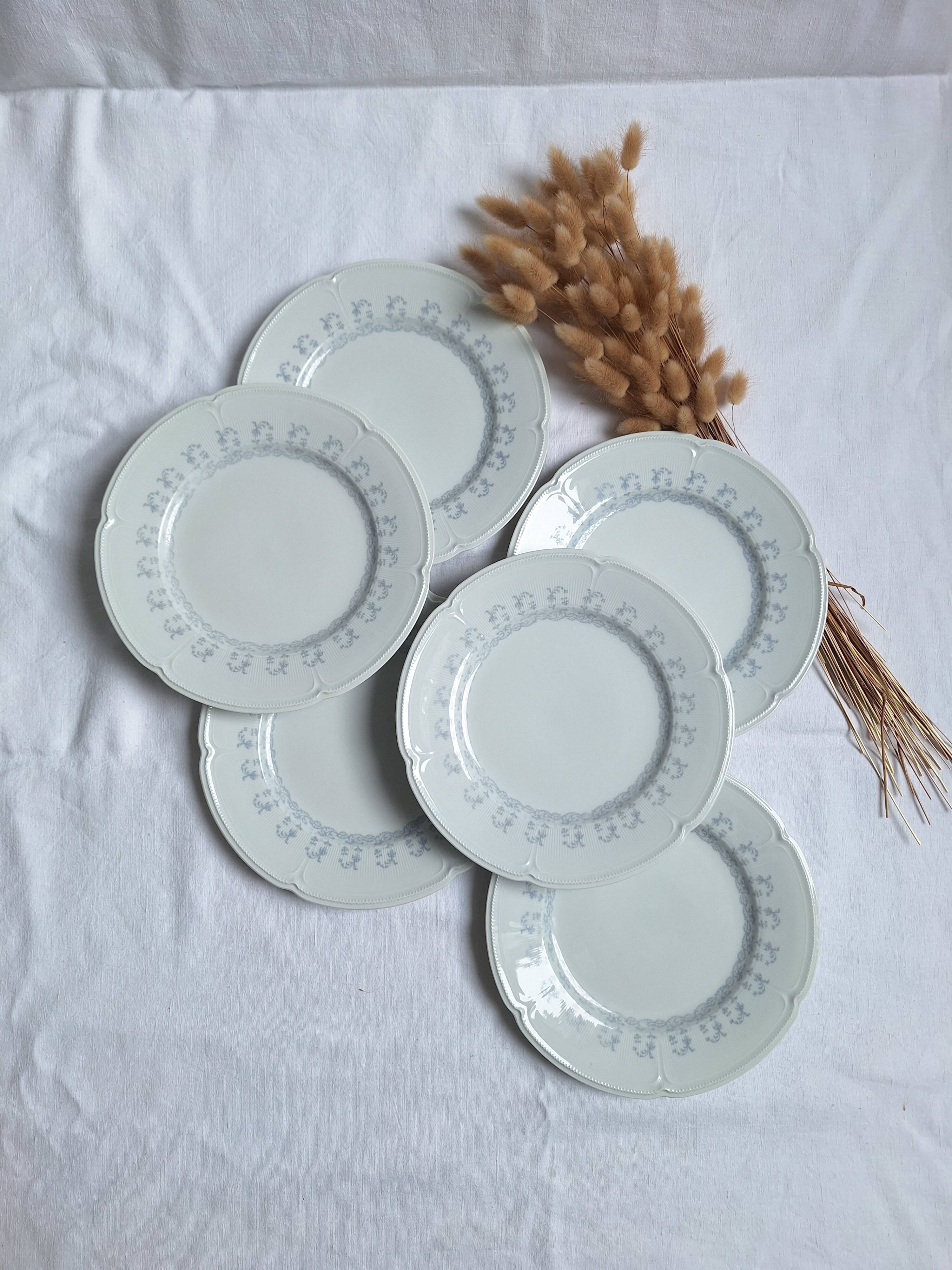 Limoges porcelain flat plates