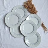 Limoges porcelain flat plates