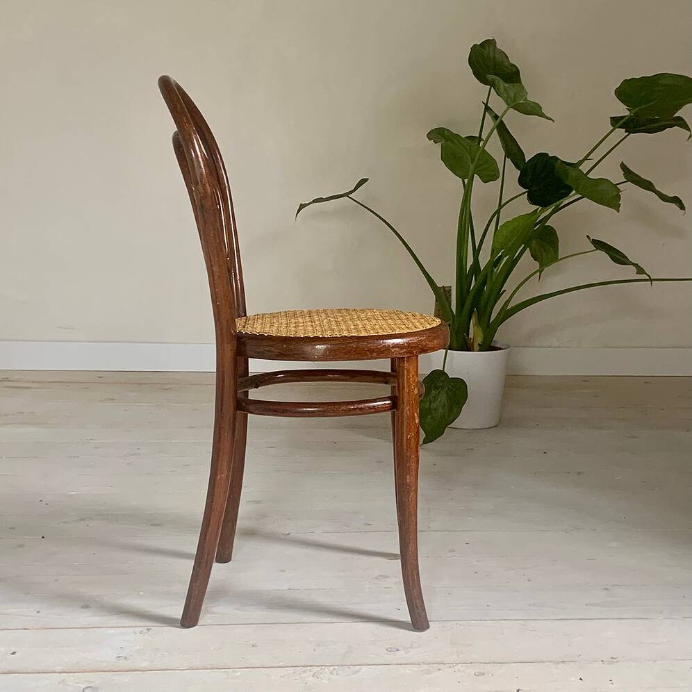 Chaises Thonet antique fin 19ème siècle modèle 14