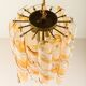 Mid century Murano 'Torciglione' Glass Chandelier by Mazzega, Italy 1970s