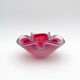 Murano Sommerso Opaline Red Bowl 16cm 882g