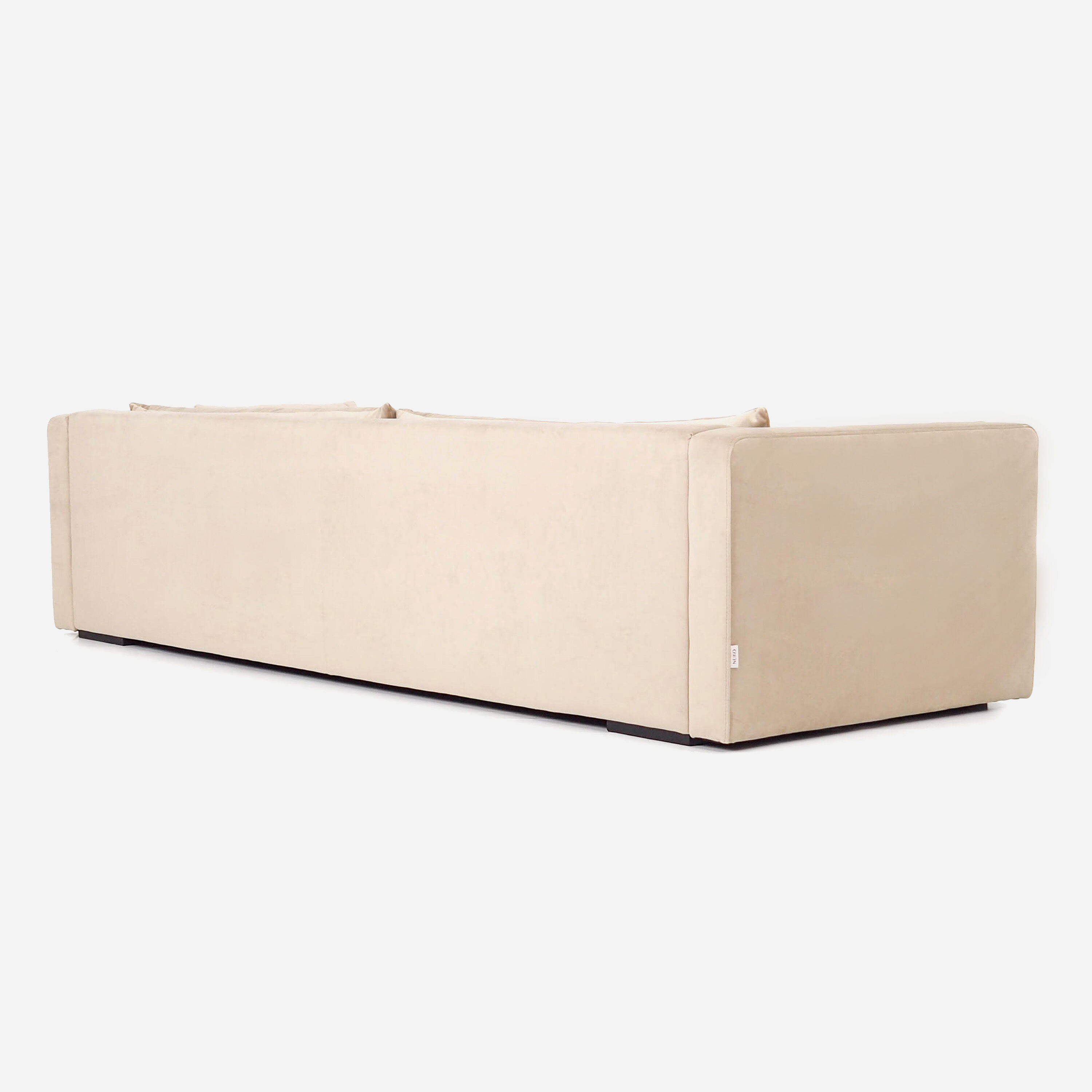 Canapé sztokholm beige velour, design scandinave