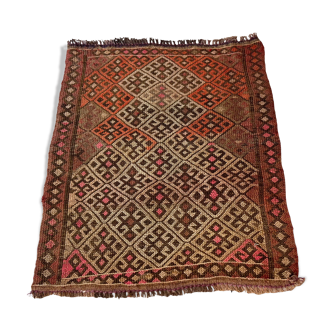 Vintage turkish kilim runner, 63 x 54 cm