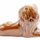 Ceramic lion ashtray