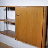 Mid-Century design wall shelf by Ernst Dieter Hilker for Omnia,1960s
