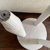 Painted brutalist stool