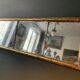 Nineteenth mirror with mercury