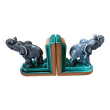 Serre livres éléphant année 50