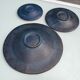 3 decorative handmade plates/trinket dishes