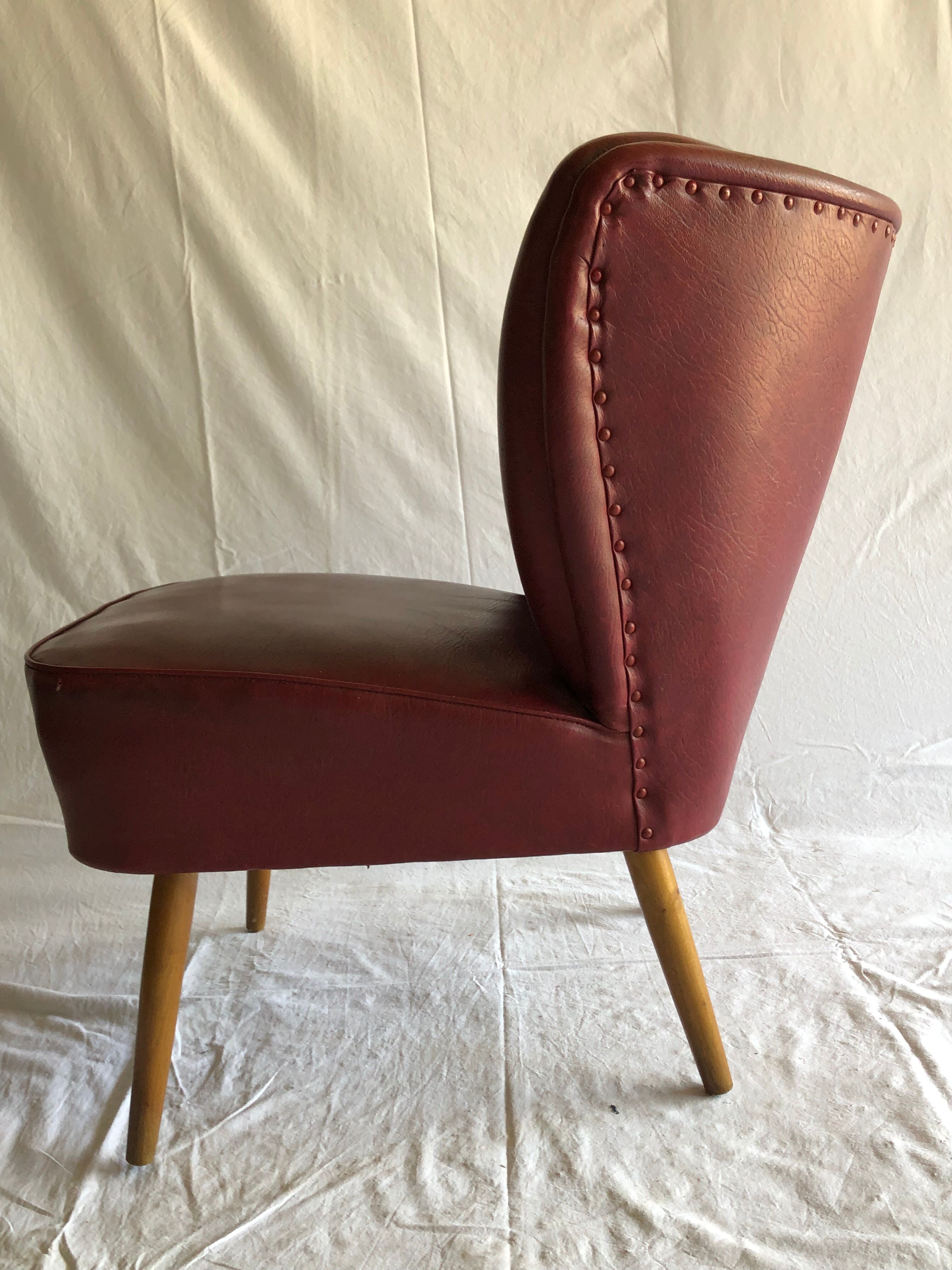 Red expo 58 cocktail armchair