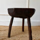 Paire de tabourets brutalistes 1950