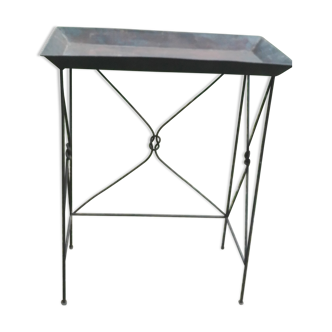 Wrought iron console