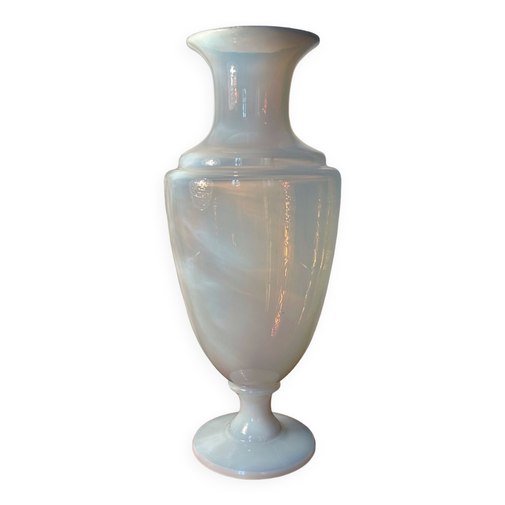 Old Sèvres opaline vase