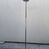 Floor lamp in gilded brass