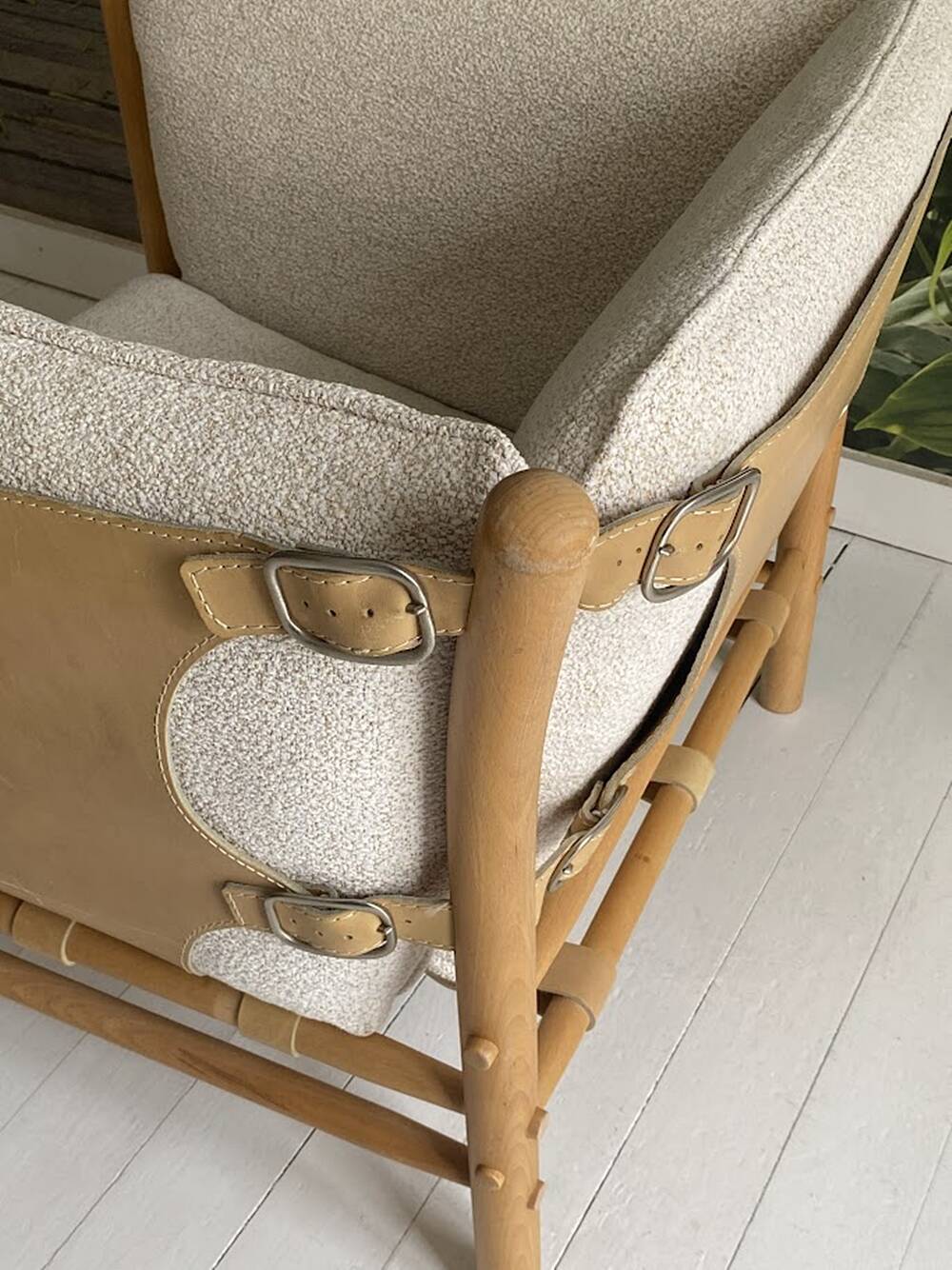 Fauteuil Ilona par Arne Norell, Suède, années 1970