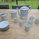 Limoges porcelain coffee service France