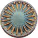Magnificent "Soleil" dish Louis Giraud / Vallauris / Vintage