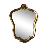 Baroque style mirror of the 70s - 62x46cm