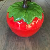 Vintage strawberry ice cube tray