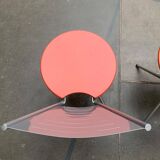 Set of postmodern folding chairs by Rutger Andersson