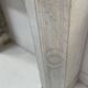 Louis XV style fireplace Model Pompadour White Carrara marble 20th century